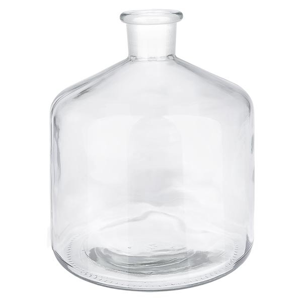 Frasco de almacenamiento de 2000 ml, vidrio transparente