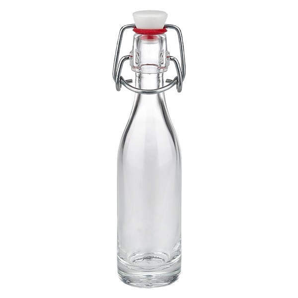 Botella de vidrio de 50 ml + tapón de rosca de PVC UNiTWIST