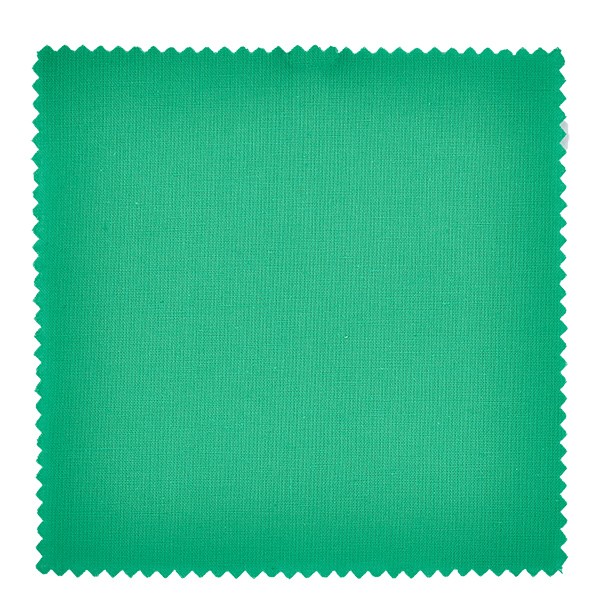 1 funda de tela 120x120 mm verde para tapa diámetro 43-100 mm