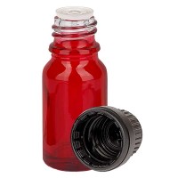 Frasco cuentagotas de 10 ml con precinto de originalidad de 2 mm RedLine UT18/10 UNiTWIST Frasco cuentagotas de 10 ml con precinto de originalidad de 2 mm RedLine UT18/10 UNiTWIST