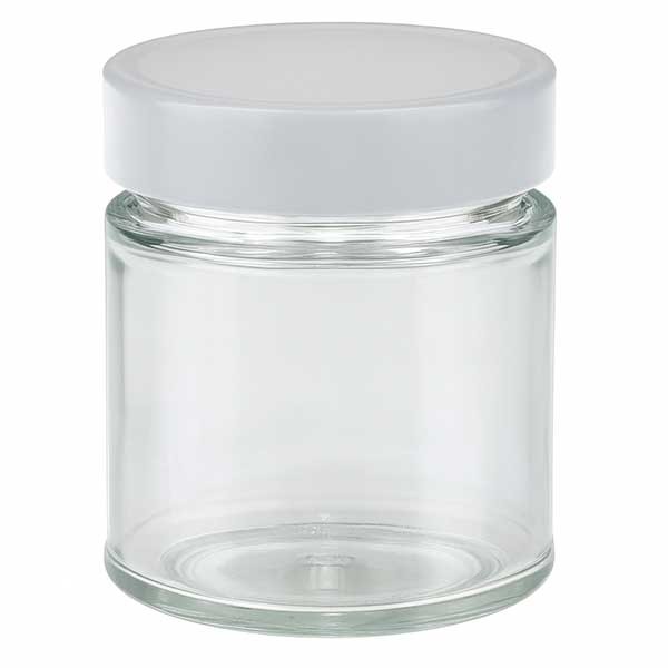 154ml vaso redondo + tapa BasicSeal blanco profundo UNiTWiST