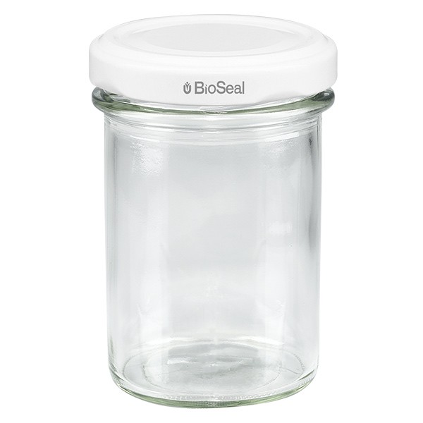 Vasos de 230 ml con tapa BioSeal blanco UNiTWIST