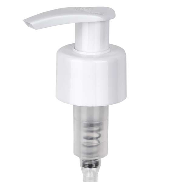 Dispensador blanco de 28 mm para frascos de medicina, estándar