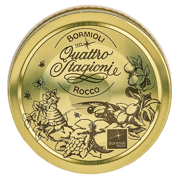 Tapón roscado &quot;Quattro Stagioni&quot; oro QS110mm