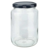 UNiTWIST Runda de 795 ml con tapa Twist Off negra TO82 BioSeal UNiTWIST Runda de 795 ml con tapa Twist Off negra TO82 BioSeal