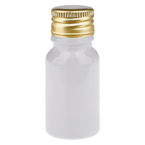 Botella de 10 ml 11 mm SV aluminio dorado STD WhiteL. UT18/10