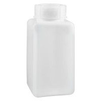 Frasco para productos químicos de 1500 ml, cuello ancho, de PEAD, color natural, con tapón de rosca GL 65 Frasco para productos químicos de 1500 ml, cuello ancho, de PEAD, color natural, con tapón de rosca GL 65