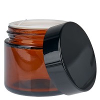 Tarro de cristal 60ml marrón con tapa insertable UNiTWIST Tarro de cristal 60ml marrón con tapa insertable UNiTWIST