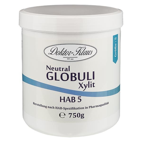 Glóbulos neutrales, 750 g, HAB5, de xilitol (sin azúcar)