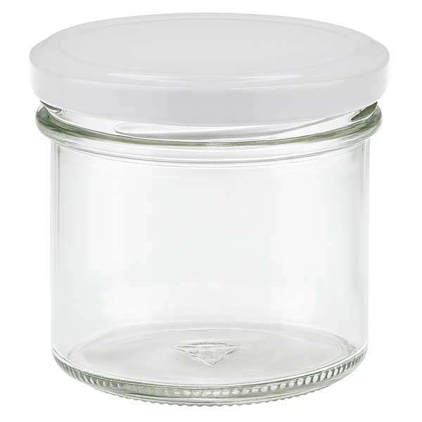 Vasos de 125 ml con tapa BasicSeal blanco UNiTWiST