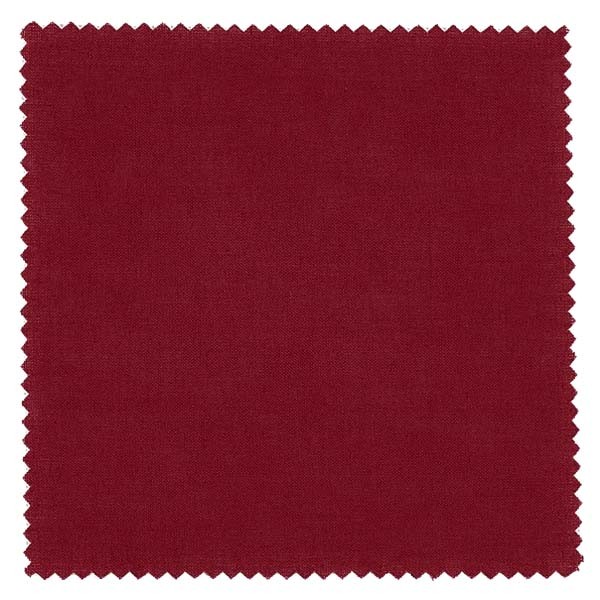 1 cubierta de tela 150x150 mm color burdeos para tapa diámetro 43-100 mm