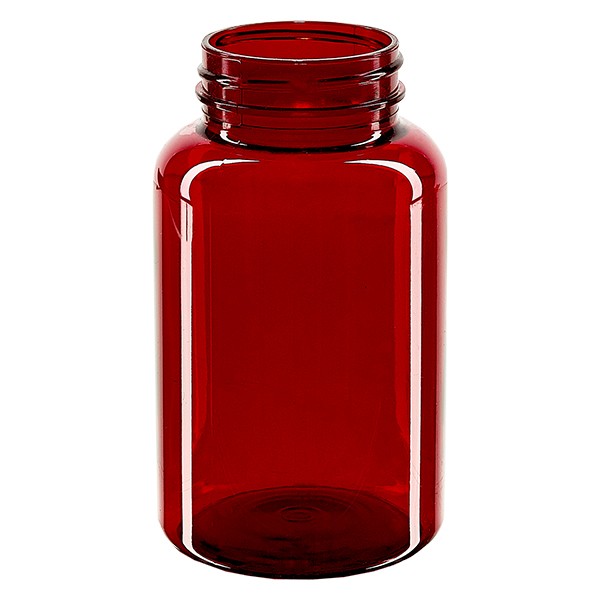 Bote Petpacker, 250 ml, rojo, boca de 45 mm, sin tapa