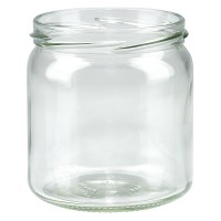 Tarro de borde redondo de 408 ml Twist Off Tarro de borde redondo de 408 ml Twist Off