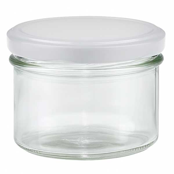 Vasos de 225 ml con tapa BasicSeal blanco UNiTWiST