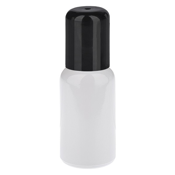 Botella roll-on de 20 ml, negra STD WhiteLine UT18/20