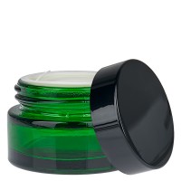 Tarro de cristal verde de 20 ml con tapa UNiTWIST Tarro de cristal verde de 20 ml con tapa UNiTWIST