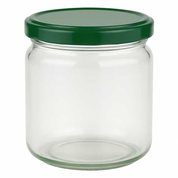 408ml vaso redondo + tapa BasicSeal verde UNiTWIST