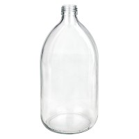 Bouteille médicale 1000ml claire, sans bouchon PP28 ApoGlas Bouteille médicale 1000ml claire, sans bouchon PP28 ApoGlas