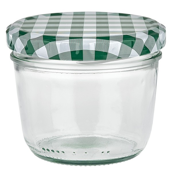 Vaso de 230 ml + tapa BasicSeal verde/blanco UNiTWiST