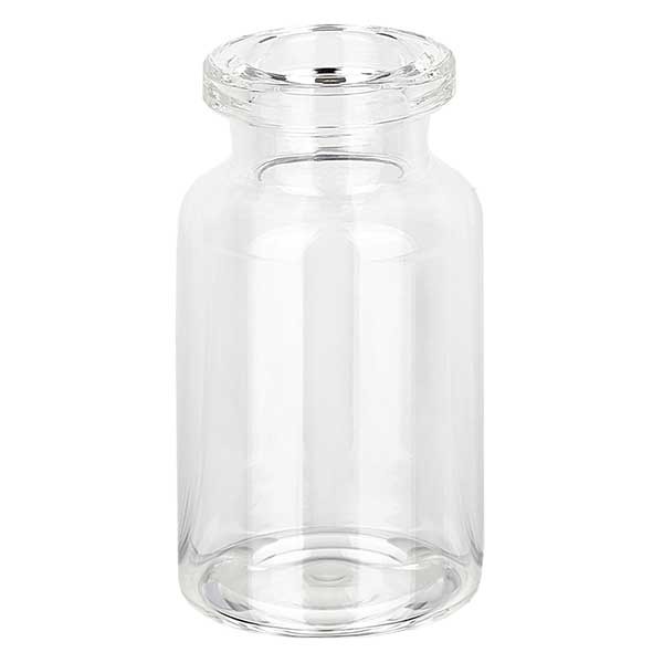 Vial para inyección, vidrio transparente, 10 ml - vidrio moldeado tipo I