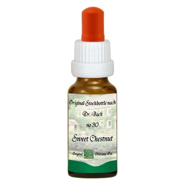 30 Sweet Chestnut, 20ml Stockbottle, MirianaPet.