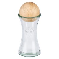 Tarro para delikatessen WECK de 200 ml con bola de madera Tarro para delikatessen WECK de 200 ml con bola de madera
