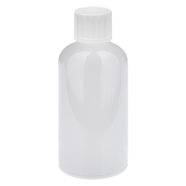 Botella cuentagotas de 100 ml, 1,2 mm, blanco, STD, KiSi, WhiteL., UT18/100