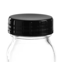 Tapón de rosca negro de PPN, 40 mm (DIN 40) Tapón de rosca negro de PPN, 40 mm (DIN 40)