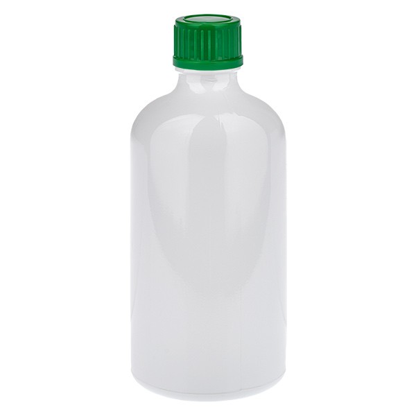Botella de 100 ml, 11 mm, SV verde, STD WhiteLine UT18/100
