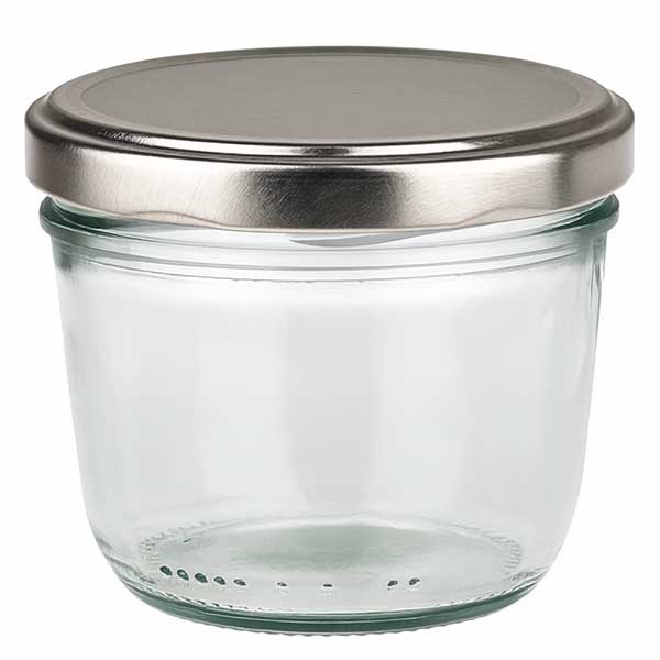 Vasos de 230 ml con tapa BasicSeal plata UNiTWiST