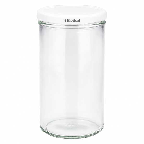 Vaso de 277 ml con tapa BioSeal blanco UNiTWIST