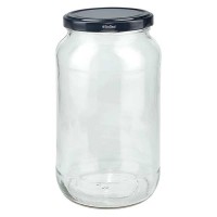 UNiTWIST Runda de 1062 ml con tapa Twist Off negra TO82 BioSeal UNiTWIST Runda de 1062 ml con tapa Twist Off negra TO82 BioSeal
