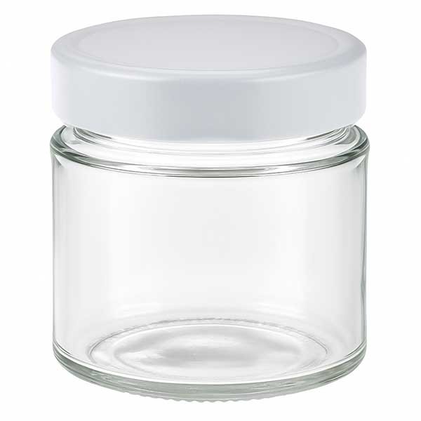 135ml vaso redondo + tapa BasicSeal blanco profundo UNiTWiST