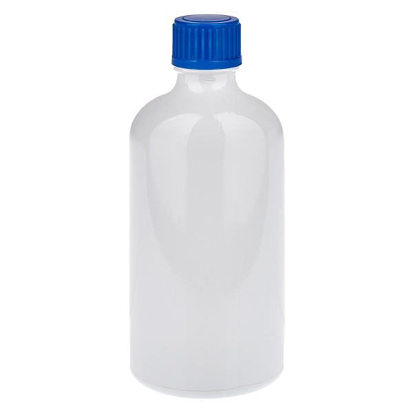 Botella de 100 ml, 11 mm, SV azul, STD WhiteLine UT18/100