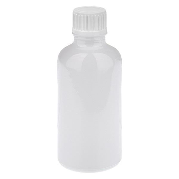 Botella cuentagotas de 50 ml 0,9 mm blanco STD WhiteLine UT18/50