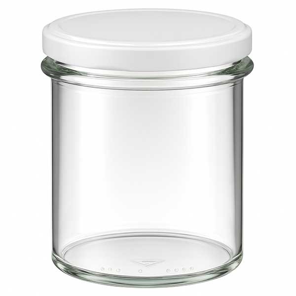 Vaso de 350 ml con tapa BasicSeal blanco UNiTWiST