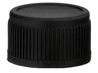 Tapón de rosca de plástico negro de 13 mm UNITWIST