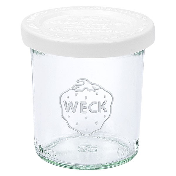 Tarro para desmoldar WECK de 140 ml con tapa de almacenamiento