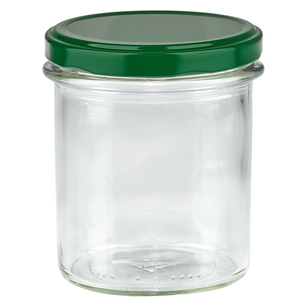 Vaso 350ml + tapa BasicSeal verde UNiTWIST