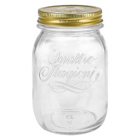 Vaso redondo de 500 ml "Quattro Stagioni" con tapa Vaso redondo de 500 ml "Quattro Stagioni" con tapa