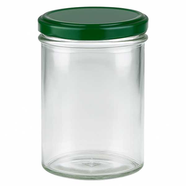 Vaso 435ml + tapa BasicSeal verde UNiTWIST