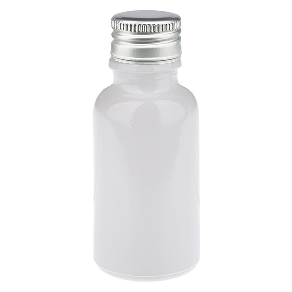 Botella de 20 ml, 11 mm, SV aluminio plateado, STD WhiteL. UT18/20