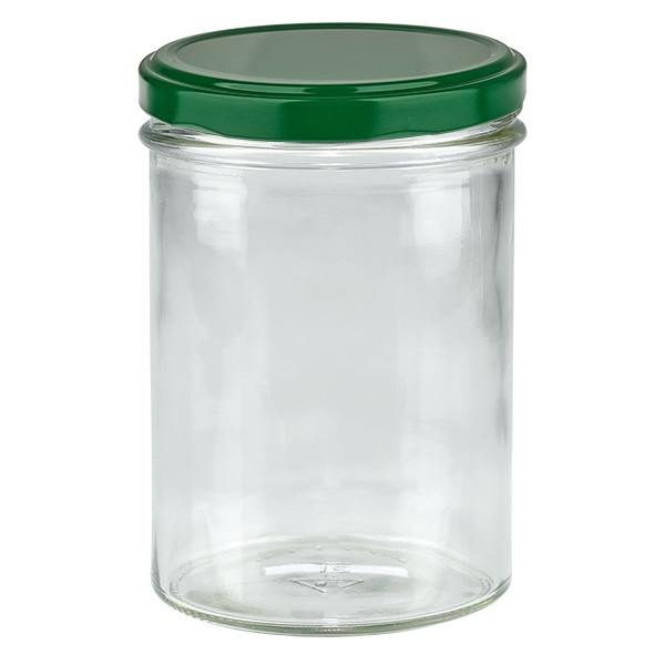 Vaso 435ml + tapa BasicSeal verde UNiTWIST